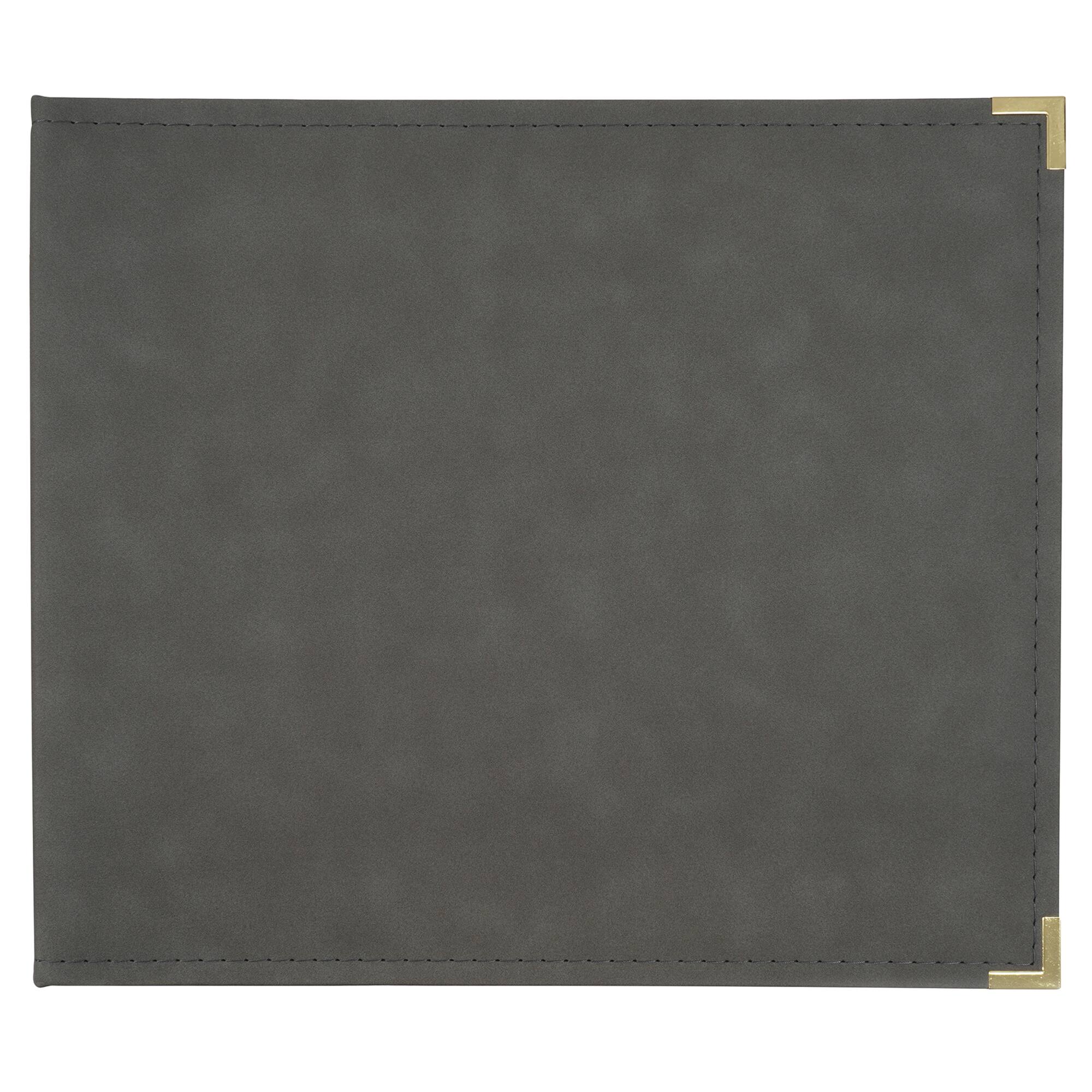 8 Pack: Dark Gray D-Ring Scrapbook Album by Recollections™